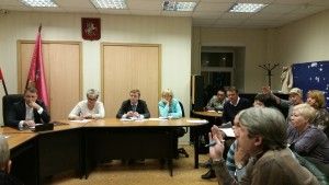 встреча главы управы Красносельского района с общественными советниками