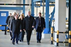 Сергей Собянин открыл новый завод по производству гипохлорита натрия