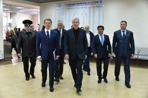 Сергей Собянин открыл новый автовокзал "Южные ворота"