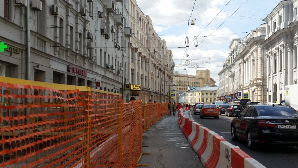 Ремонт улиц москвы