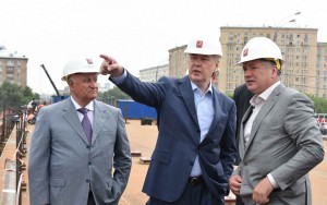15 июня 2015Мэр Москвы Сергей Собянин осмотрел ход реконструкции Волоколамского путепровода