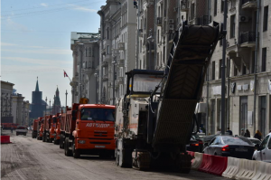 Участок Тверской улицы закроется на ремонт