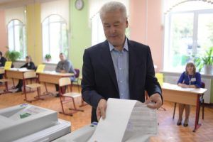 Собянин проголосовал на выборах депутатов Госдумы