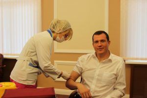Москвичи смогут сделать прививки от гриппа по месту прикрепления . Фото предоставлено пресс-службой Префектуры ЦАО