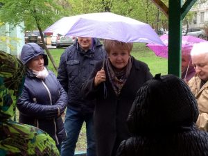 Вера Шастина на встрече с жителями. Фото: Юсуп Утегенов