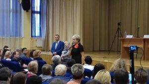 17 мая Глава управы Красносельского района провела встречу с населением. Фото: Управа Красносельского района