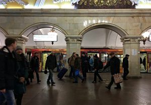Станция метро «Комсомольская» обзаведется дополнительным входом. Фото: Анна Быкова