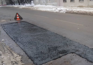 Асфальтовое покрытие на Ольховской улице отремонтировали. Фото предоставлено в ГБУ «Жилищник»