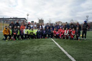Футболистки из команды «Сокол» завоевали второе место на турнире «Кубок надежд». Фото предоставлено с официальной страницы женского футбольного клуба «Сокол»