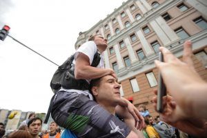 Митинг оппозиции на Трубной площади провалился. Фото: Пелагия Замятина, «Вечерняя Москва»