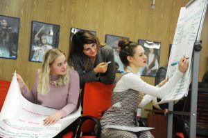 Студенты районного Колледжа приняли участие в мастер-классе. Фото: Светлана Колоскова, «Вечерняя Москва»
