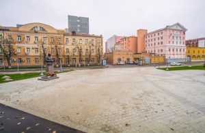 Работы по благоустройству выполнили на площади Академика Доллежаля. Фото: официальный сайт мэра Москвы