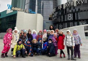 Ученики школы № 1500 посетили музей делового комплекса «Москва-Сити». Фото предоставили сотрудники школы