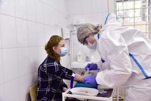 В Москве более 165 тыс человек сдали тесты на антитела к COVID-19. Фото: Пелагия Замятина, «Вечерняя Москва»
