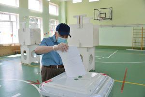 Наблюдатели не сомневаются в легитимности голосования по Конституции. Фото: Пелагия Замятина, «Вечерняя Москва»