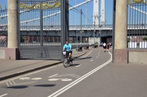 Программа «Мой район» направлена на развитие инфраструктуры для велосипедистов. Фото: Анна Быкова 