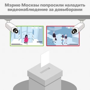 Мэрию Москвы попросили разместить видеокамеры на избирательных участках во время довыборов