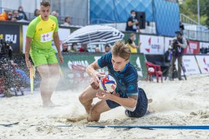 Чемпионат по пляжному регби пройдет в Москве