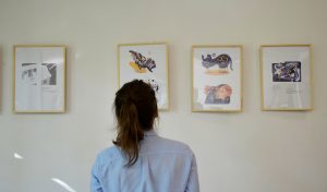 Персональная выставка акварельной живописи открылась в Тургеневской библиотеке. Фото: Анна Быкова