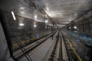 Путин и Собянин открыли 10 станций Большой кольцевой линии метро. Фото предоставил Дептранс