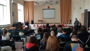 Образовательную лекцию провели специалисты Линейного Управления на станции «Москва-Рязанская». Фото предоставили в пресс-службе учреждения