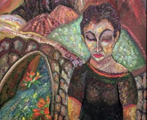 Специалисты Музея русского лубка поделились творчеством армянской художницы. Фото: страница МРЛИНИ в соцсетях