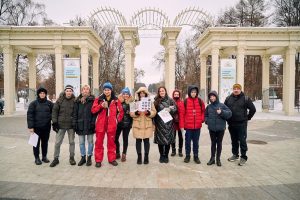 Туристический клуб КМТ выполнил задания в парке «Сокольники». Фото взято из социальных сетей колледжа