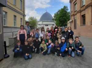 Ученики школы №1500 посетили Московский планетарий. Фото: социальные сети школы