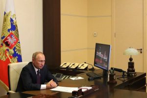 На фото действующий президент России Владимир Путин. Фото: сайт мэра Москвы