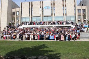 Ученица школы №1500 приняла участие в Модели ООН. Фото: страница школы №1500 в социальных сетях