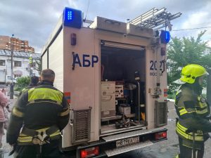 Жители Красносельского района побывали в пожарно-спасательном отряде. Фото: страница управы района Красное село в социальных сетях