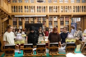 Программа «Школа — Училище — ВУЗ» прошла в РЖАВиЗ Ильи Глазунова. Фото: страница Российской академии живописи, ваяния и зодчества Ильи Глазунова в социальных сетях.