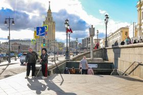 Подземный переход отремонтируют на Комсомольской площади. Фото: пресс-служба комплекса городского хозяйства Москвы