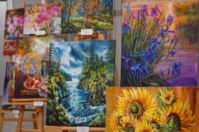 Открытие выставки московской художницы состоится в «Тургеневке». Фото: Анна Быкова, «Вечерняя Москва»