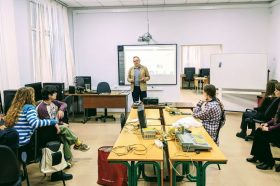 Школьники посетили IT-день в ИМИ МПГУ. Фото: сайт ИМИ МПГУ