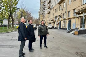 Завершились работы по ремонту здания в неоклассицизме в Красносельском районе. Фото: страница управы Красносельского района в социальных сетях.