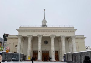 Обновление вестибюля провели на станции метро «Комсомольская». Фото: страница управы Красносельского района в социальных сетях