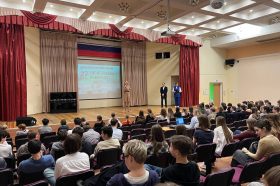 Мероприятие о блокаде Ленинграда состоялось в школе №1284. Фото: страница школы №1284 в социальных сетях