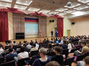 Мероприятие о блокаде Ленинграда состоялось в школе №1284. Фото: страница школы №1284 в социальных сетях