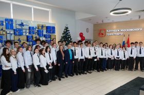 Встреча с космонавтом Андреем Борисенко состоялось в КМТ. Фото: Telegram-канал Колледжа московского транспорта